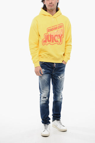 Cool Fit 후디 유광 실리콘 프린트