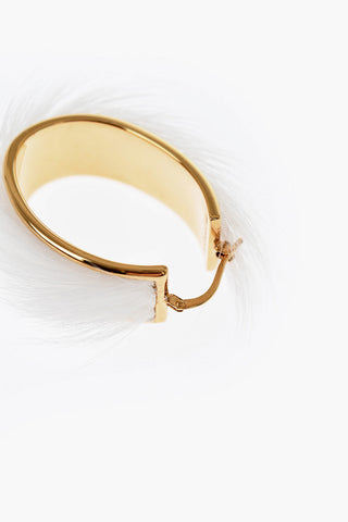 Fur SOFT WILDNESS Hoop Earrings