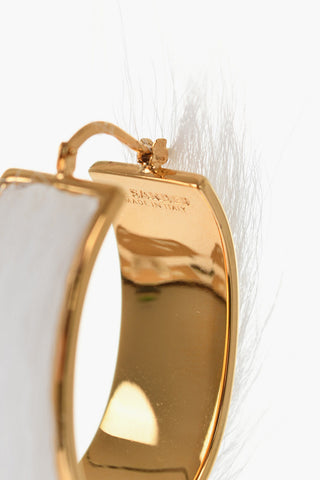 Fur SOFT WILDNESS Hoop Earrings