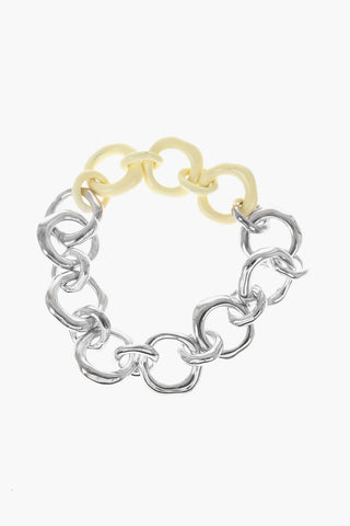 Enamelled Brass Chain Bracelet NEW LIGHTNESS