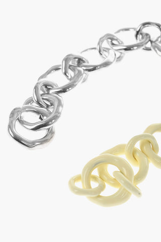 Enamelled Brass Chain Bracelet NEW LIGHTNESS
