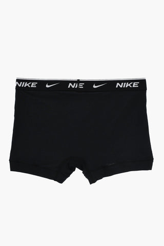 Set Aus 3 Paaren Stretch-Baumwoll-Boxer Mit Logobund