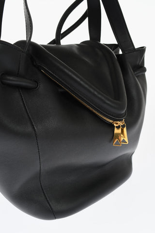 Borsa a Mano BEAK in Pelle con Tasca Triangolare