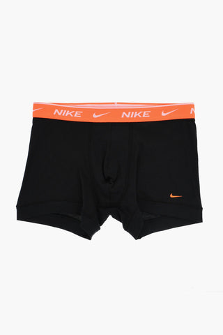 Set Aus 3 Paaren Stretch-Baumwoll-Boxer Mit Logobund