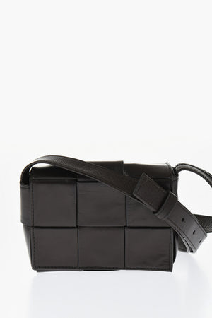 Braided Leather Mini Bag