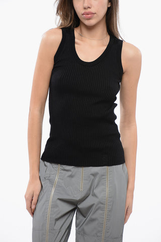 Canotta Stretchy in Misto Lana