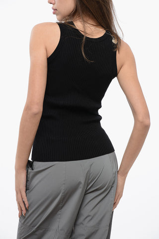 Canotta Stretchy in Misto Lana