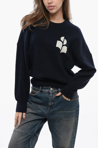 ETOILE Contrasting-printed ATLEE-GA Sweater