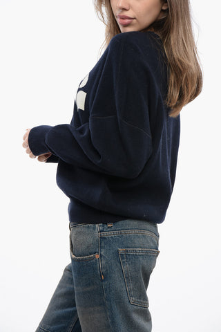 ETOILE Contrasting-printed ATLEE-GA Sweater