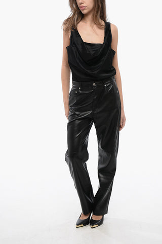 Pantaloni 5 Tasche VINNI in Pelle Vegan