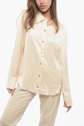 Camicia NAUM in Raso a Tinta Unita