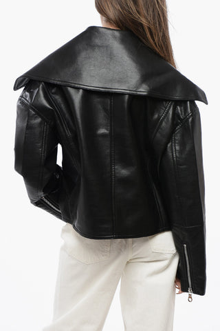 Giubbotto Biker ADO In Pelle Vegan 