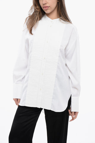Cotton Poplin MAE Pin Tuck Shirt