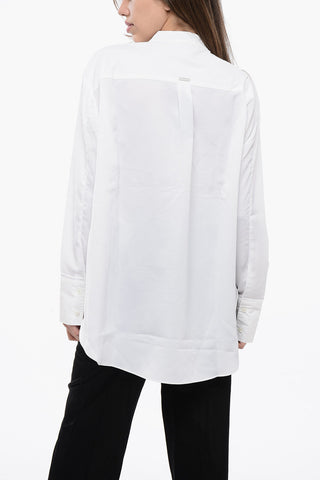 Cotton Poplin MAE Pin Tuck Shirt