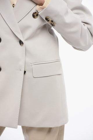 Double-breasted CADORE Blazer with Peak Lapel