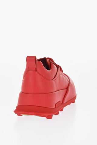 Leather SPORTY Lace-up Sneakers