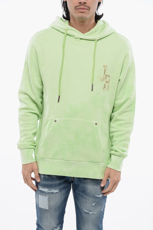 Brushed Cotton Hoodie LUCILLA With Embroidered Logo
