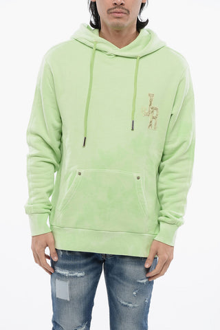 Hoodie Aus Gebürsteter Baumwolle LUCILLA Mit Gesticktem Logo