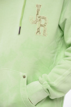 Brushed Cotton Hoodie LUCILLA With Embroidered Logo
