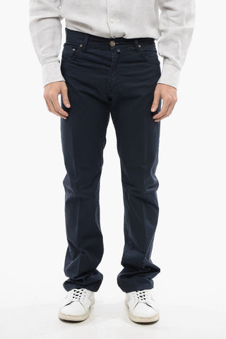 ID LUXURY DENIM Ton-sur-ton Embroidered Denims