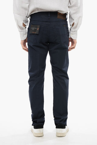 ID LUXURY DENIM Ton-sur-ton Embroidered Denims