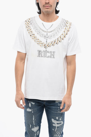 Regular Fit SHINAZU T-shirt With Necklace Print