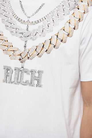 Regular Fit SHINAZU T-shirt With Necklace Print