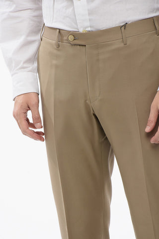 Virgin Wool ACADEMY Pants with Belt Loops