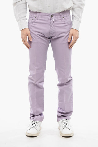 CC COLLECTION Jeans with 5 Pockets and Embroidery