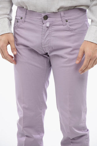 CC COLLECTION Jeans with 5 Pockets and Embroidery