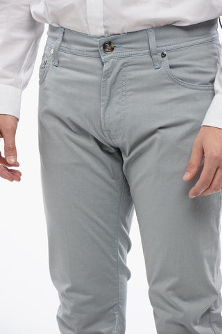 ID 5-Pocketed Stretch Cotton Pants