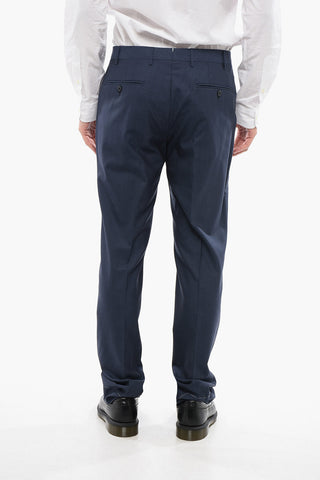 ROAD TO EXCELLENCE Virgin Wool LEADER Pants with Belt Loops