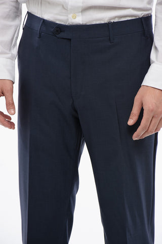 ROAD TO EXCELLENCE Pantaloni LEADER in Lana Vergine con Passanti