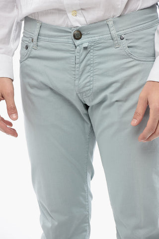ID Pantaloni 5 Tasche in Cotone Stretch
