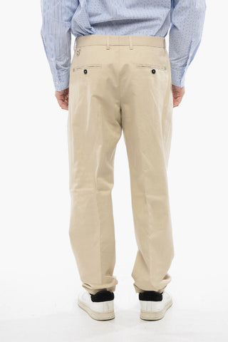 Trousers LEXNDER with Pleats and Stud Details