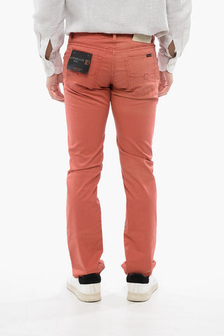 ID LUXURY DENIM Tone-on-Tone Embroidered Jeans