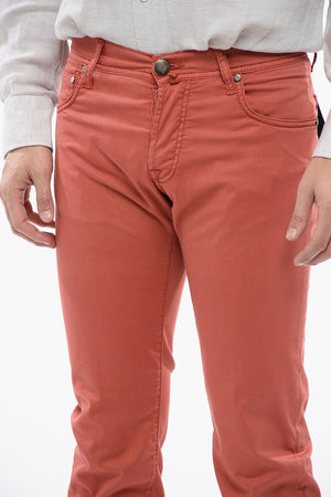 ID LUXURY DENIM Jeans Ricamati Ton-sur-ton