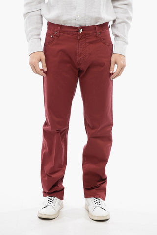 ID LUXURY DENIM Pantaloni a 5 Tasche LAZISE in Cotone Stretch