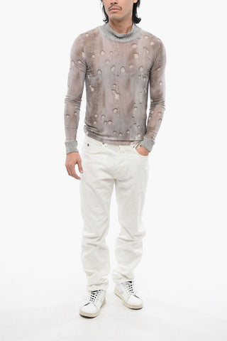 Printed ANUBO Sheer Top