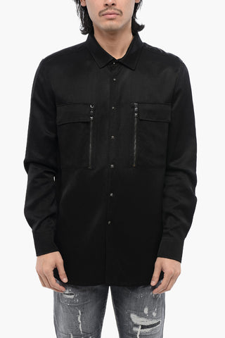 Camicia A Maniche Lunghe FANESI Con Tasche Frontali