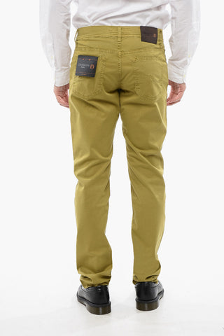 ID 5-Pocketed Stretch Cotton Pants