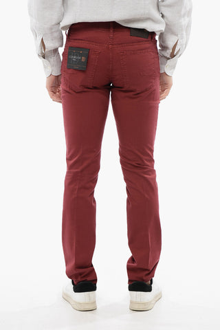 ID LUXURY DENIM Ton-sur-ton Embroidered Denims