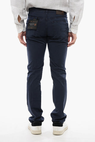ID LUXURY DENIM Jeans Ricamati Ton-sur-ton