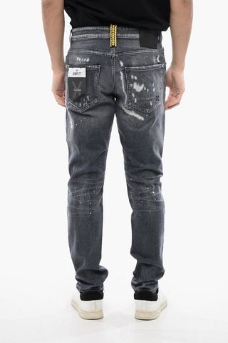 Distressed Effect SKY Skinny Fit Jeans 16 cm