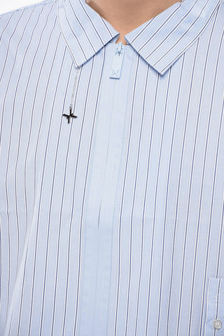 Camicia Boxy Fit PAUL Con Chiusura Zip