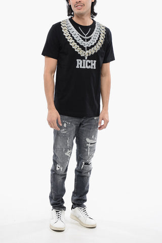 Regular Fit SHINAZU T-shirt With Necklace Print