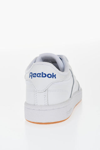Leather CLUB C 85 Low Top Sneakers with Contrasting Logo