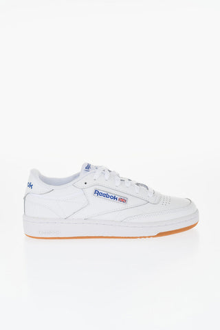 Leather CLUB C 85 Low Top Sneakers with Contrasting Logo