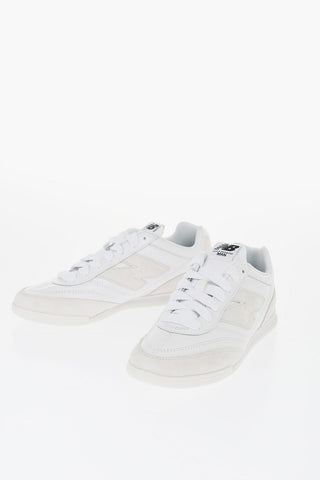 JUNYA WATANABE MAN Leather Low Top Sneakers with Suede Trims