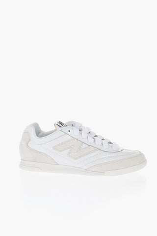 JUNYA WATANABE MAN Leather Low Top Sneakers with Suede Trims